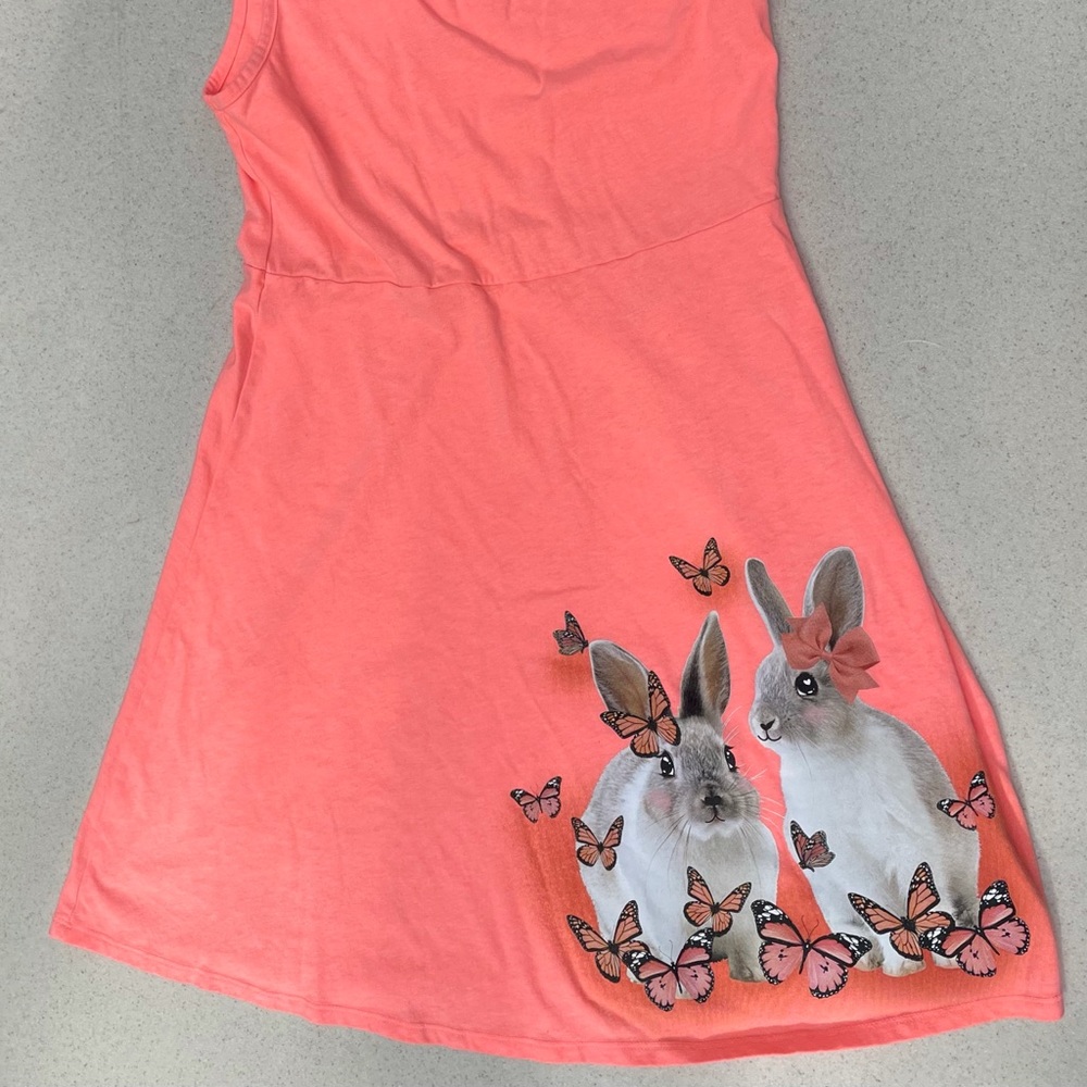 Wonder Nation Adorable Bunnies youth Sun Dress